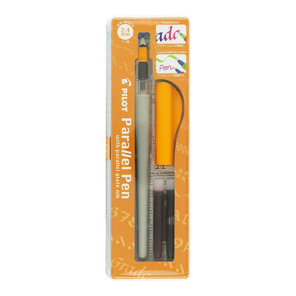 Pilot Parallel pen oranje 2,4mm