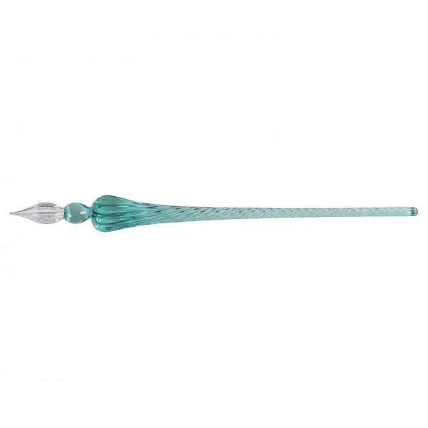 Glass Dip Pen Turquoise 003