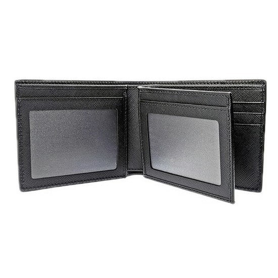 Montblanc Sartorial Wallet, Leather, Black, 6 Cards, Money Clip