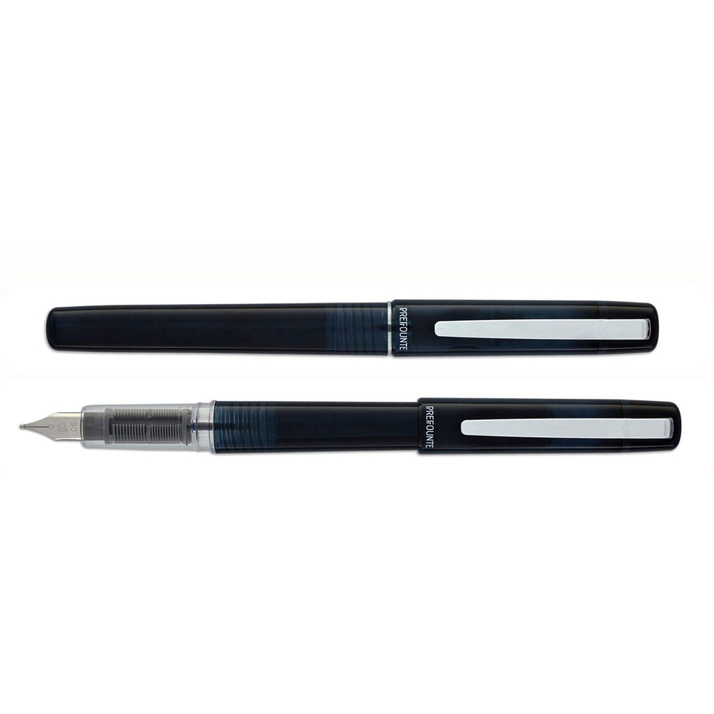 Platinum Prefounte Graphite Blue fountain pen – P.W. Akkerman