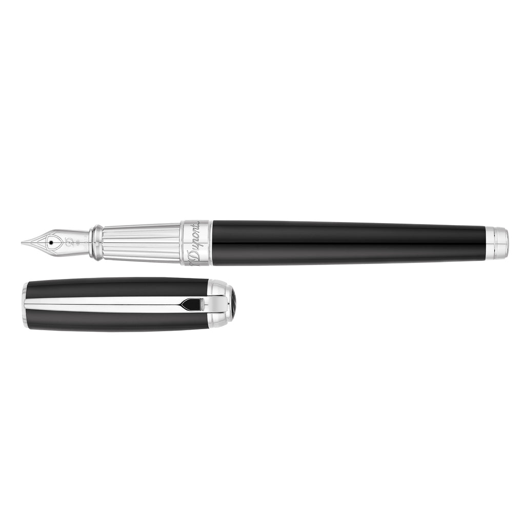 ST Dupont Line D black palladium fountain pen (Large) – P.W.