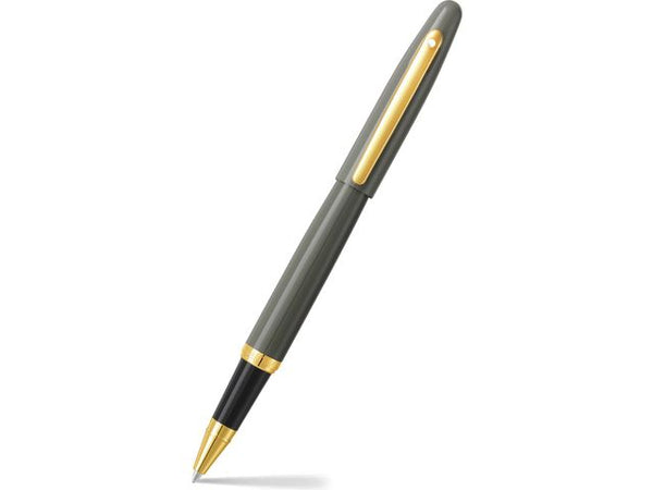 Sheaffer VFM Light Grey PVD Gold roller