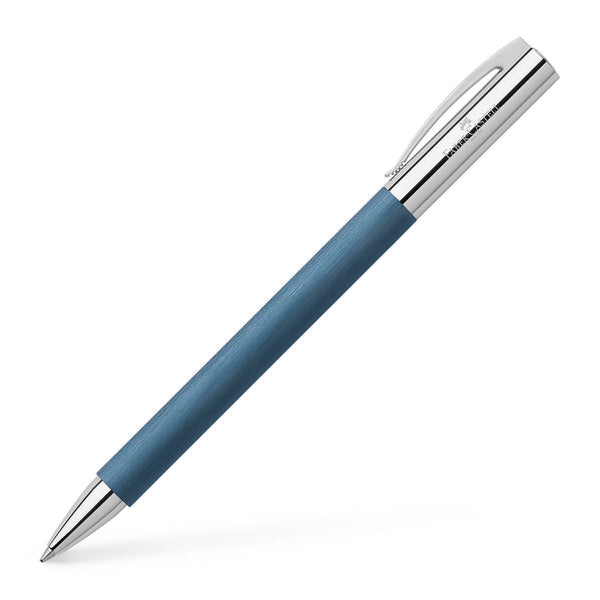 Faber-Castell Ambition Precious Resin Blauw balpen