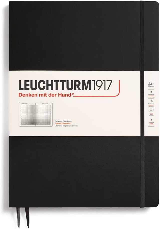 Leuchtturm1917 Notitieboek Master Slim ( A4+) Ruit