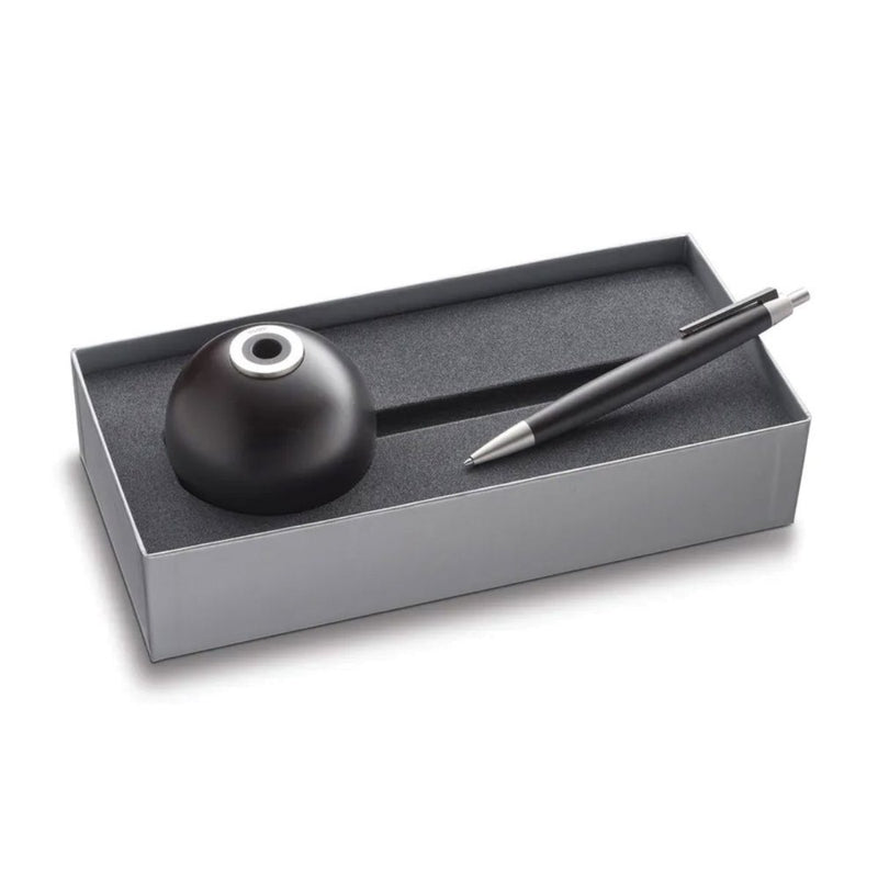 LAMY 2000 Black Wood Ball Pen with Stand