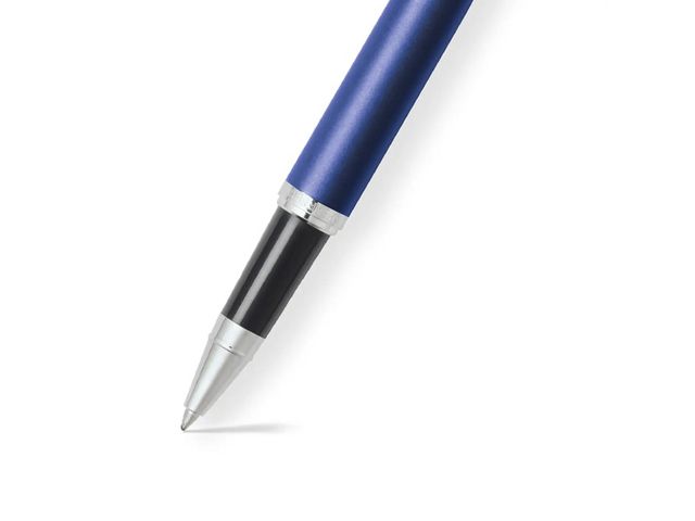 Sheaffer VFM Neon Blue Nickel Plated roller