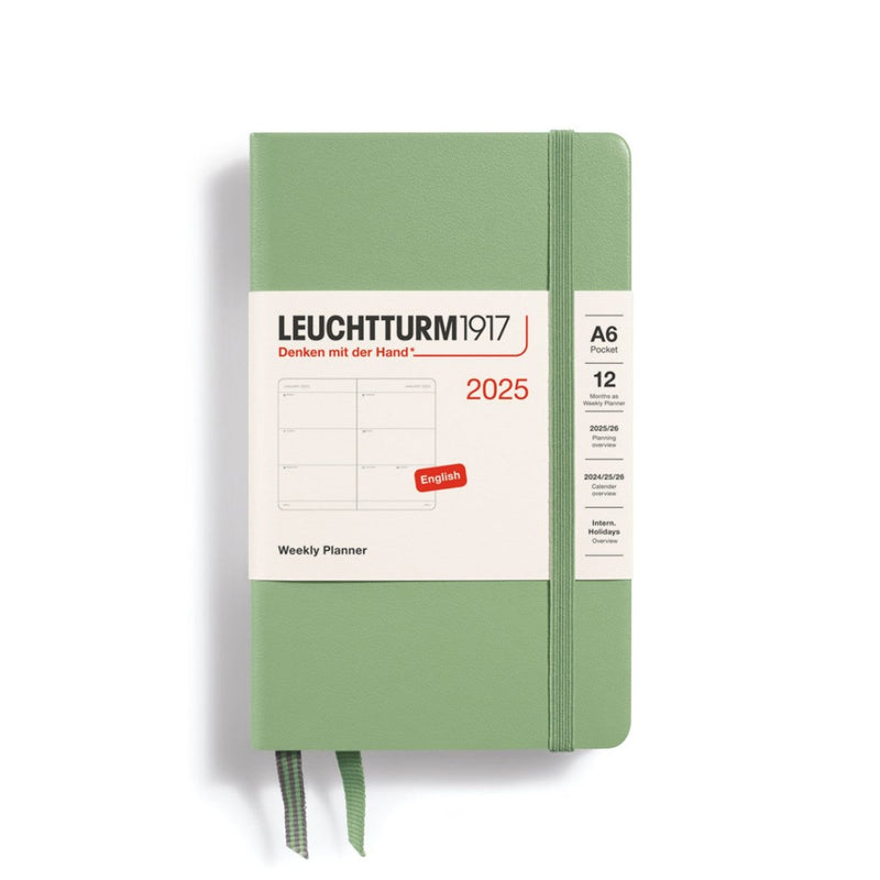 Leuchtturm1917 A6 Pocket Agenda 2025 Weekplanner