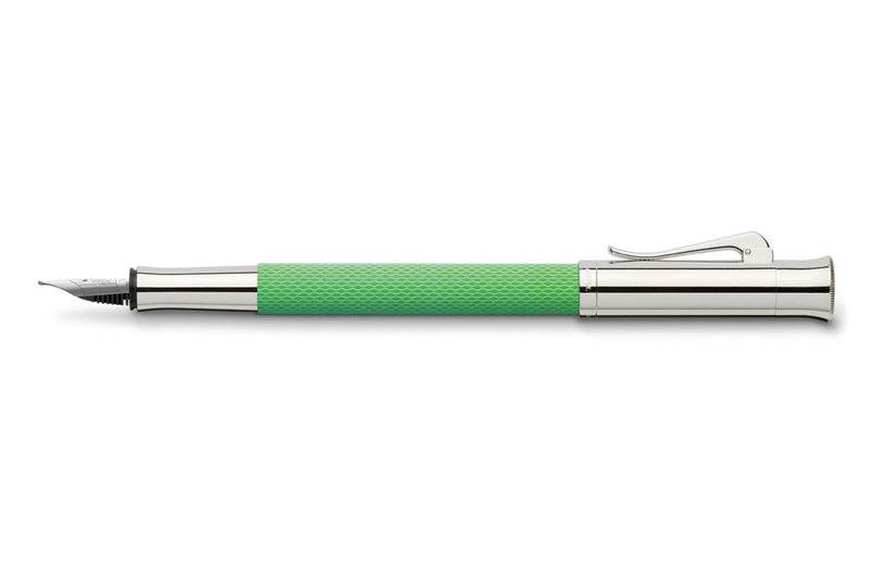 Graf von Faber-Castell Guilloche Viper Green Vulpen