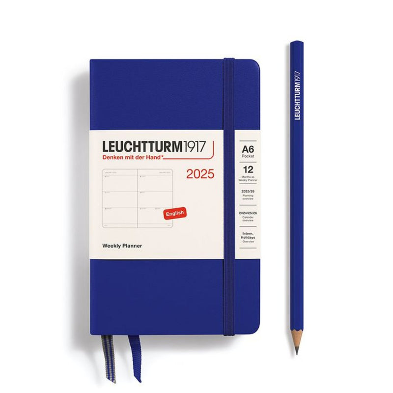 Leuchtturm1917 A6 Pocket Agenda 2025 Weekplanner