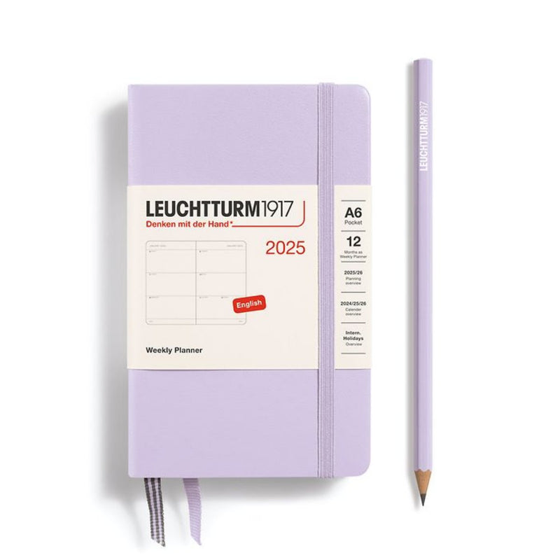 Leuchtturm1917 A6 Pocket Agenda 2025 Weekplanner