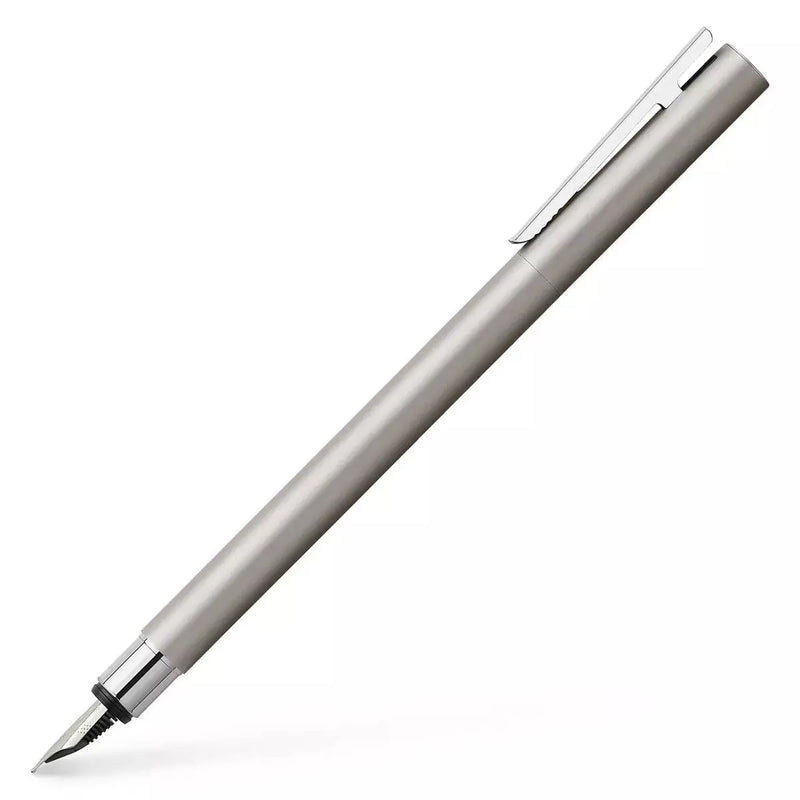 Faber-Castell NEO Slim Stainless Steel Mat Vulpen