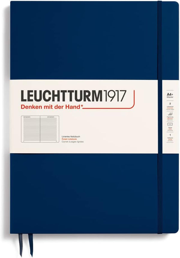 Leuchtturm1917 Notitieboek Master Slim ( A4+) Gelinieerd