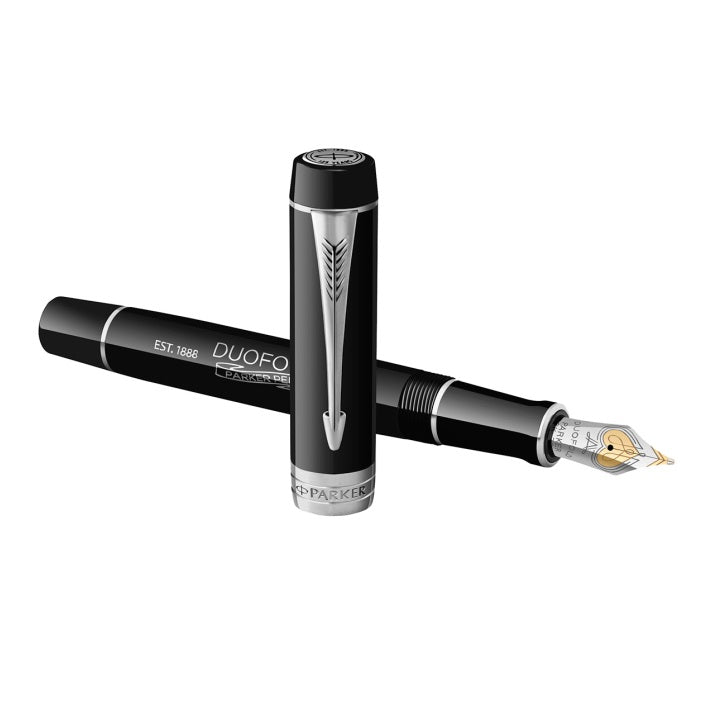 Parker Duofold L.E. 135 Year Anniversary vulpen Black CT