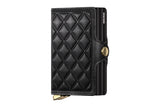 Secrid Premium Emboss Diamond Twinwallet Zwart