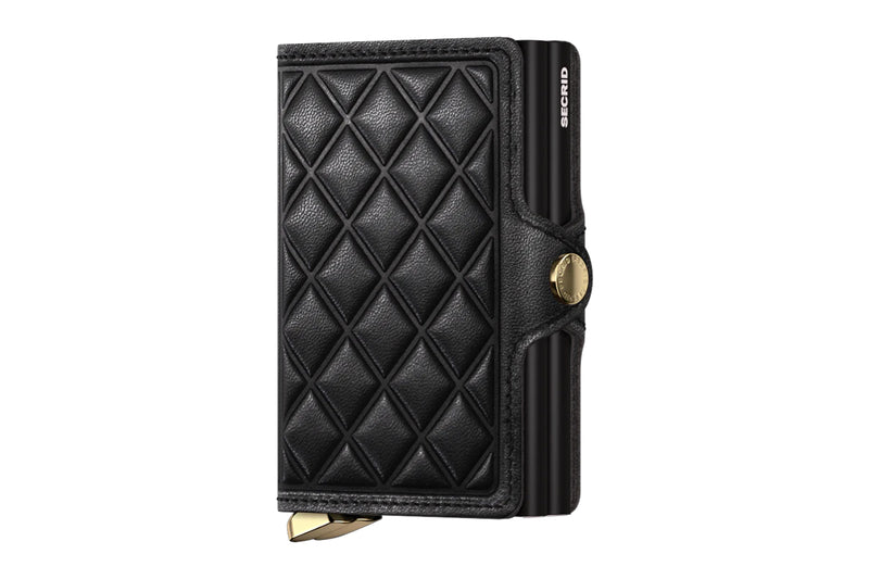 Secrid Premium Emboss Diamond Twinwallet Zwart