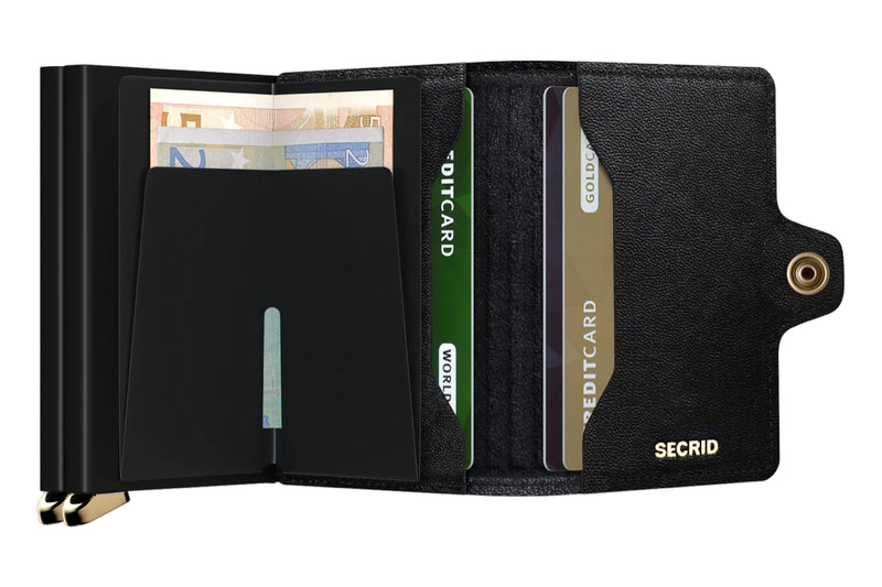 Secrid Premium Emboss Diamond Twinwallet Zwart