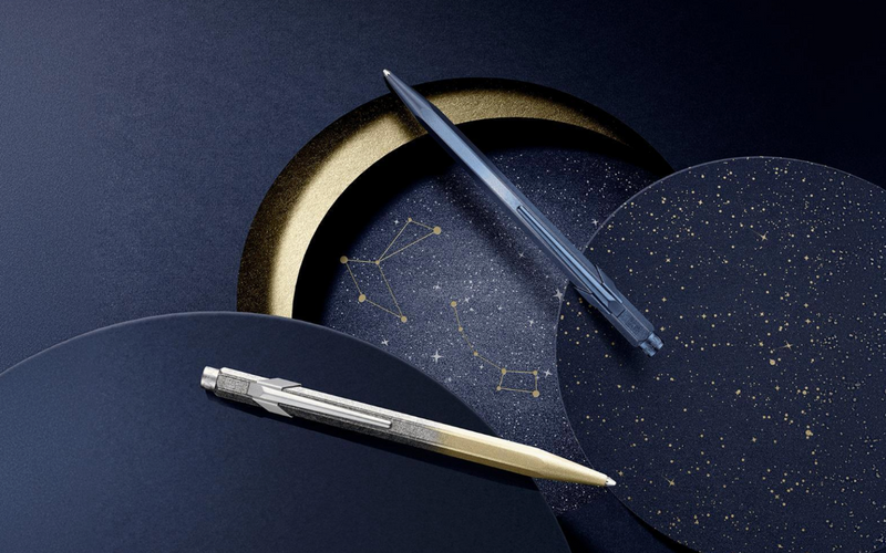 Caran d'Ache 849 Cosmic Blue Blue Balpen