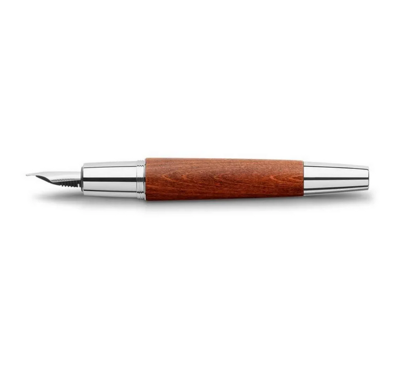 Faber-Castell E-Motion Wood Reddish Brown Vulpen