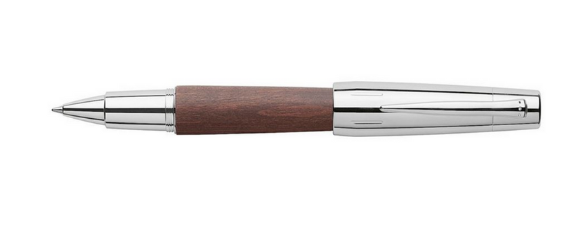 Faber-Castell E-Motion Wood Donkerbruin Roller