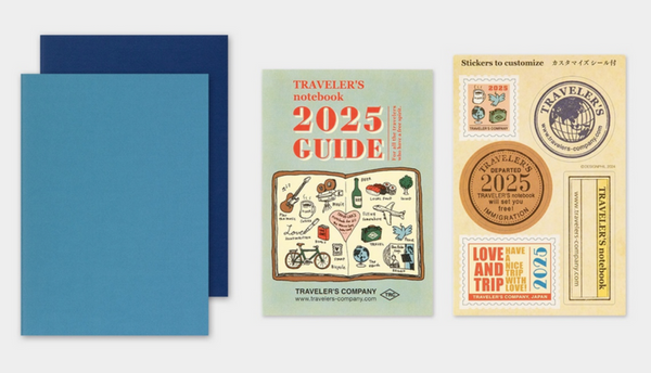 Traveler's notebook Passport Size Diary 2025 Weekly Jaaragenda