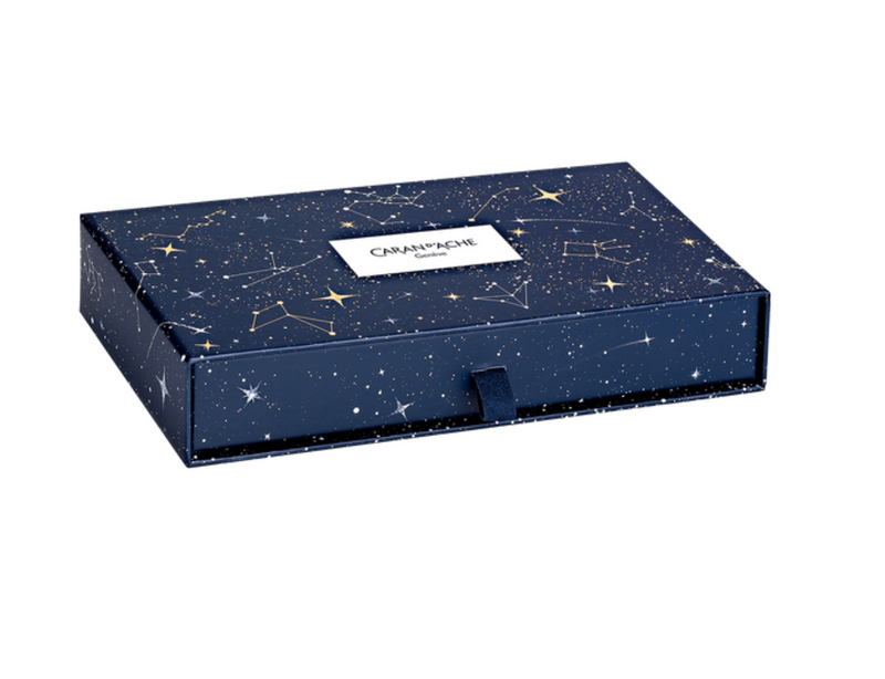 Caran d'Ache Ecridor Cosmic Blauw Balpen met etui