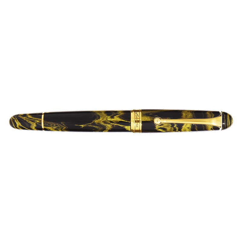 Aurora 88 Ebonite Marbled Yellow GT vulpen