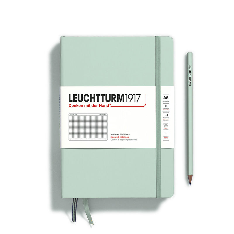 Leuchtturm1917 notitieboek Hardcover Medium A5 ruit