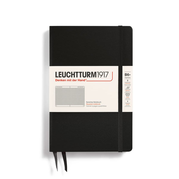 Leuchtturm1917 Notebook Paperback (B6+), Hardcover, ruit