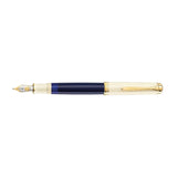 Pelikan Souverän 800 Cream Blue Special Edition Vulpen 