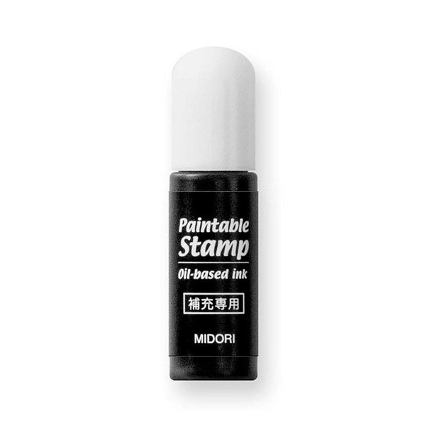 Midori Paintable Stamp - Refill Black