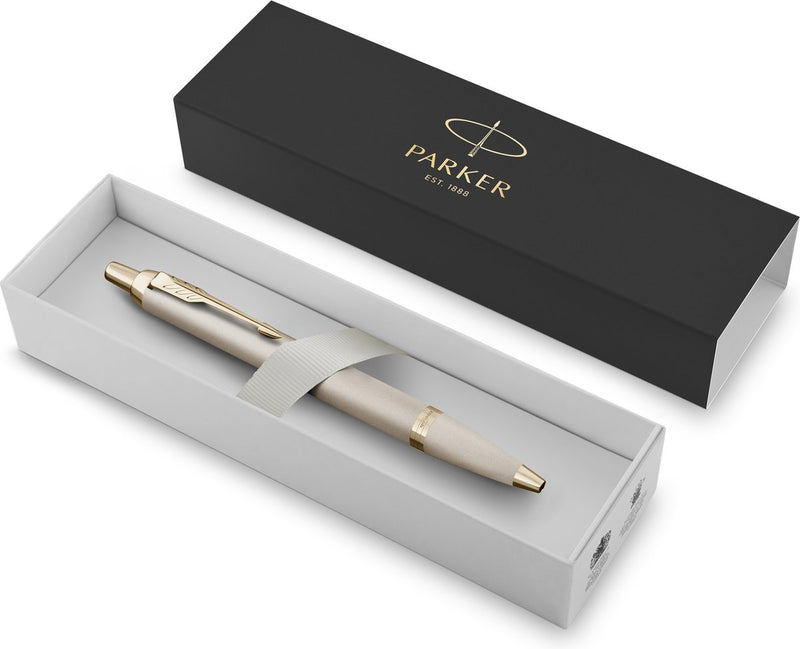 Gift set Parker IM Premium Black GT ballpoint pen and notebook 1502/3292667  | Helveti.eu