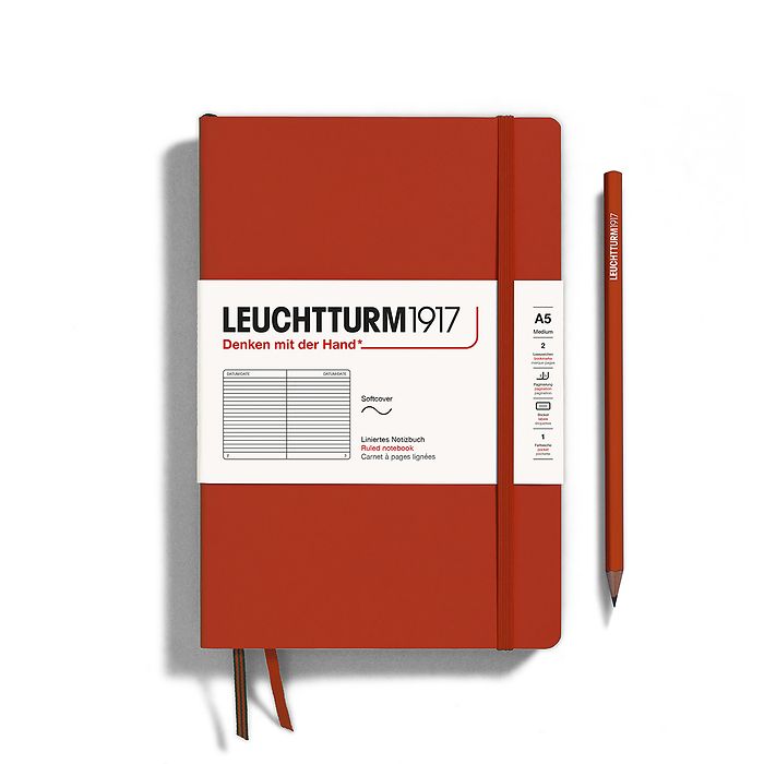 Leuchtturm 1917 Notitieboek Softcover Medium A5 gelinieerd