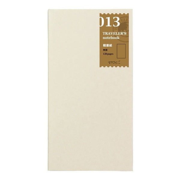 Travellers Notebook refill regular size 013 - lightweight paper - P.W. Akkerman Den Haag