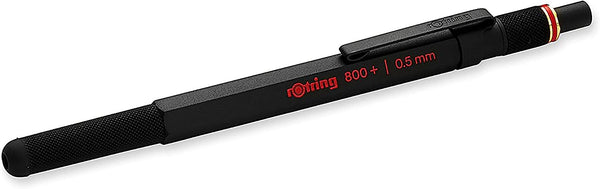 Rotring 800+ zwart vulpotlood 0.5mm/0.7mm