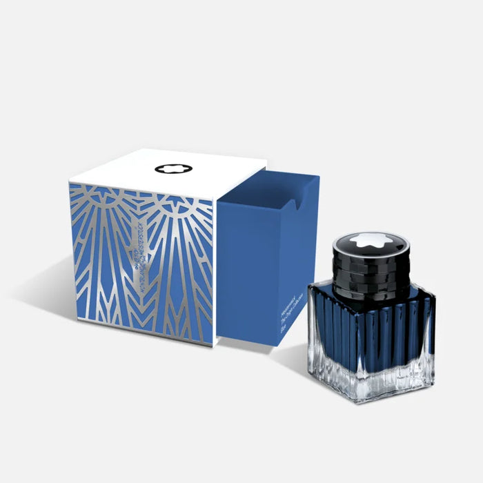 Montblanc Meisterstück 100 years 'The Origin' blue ink bottle - 50ml