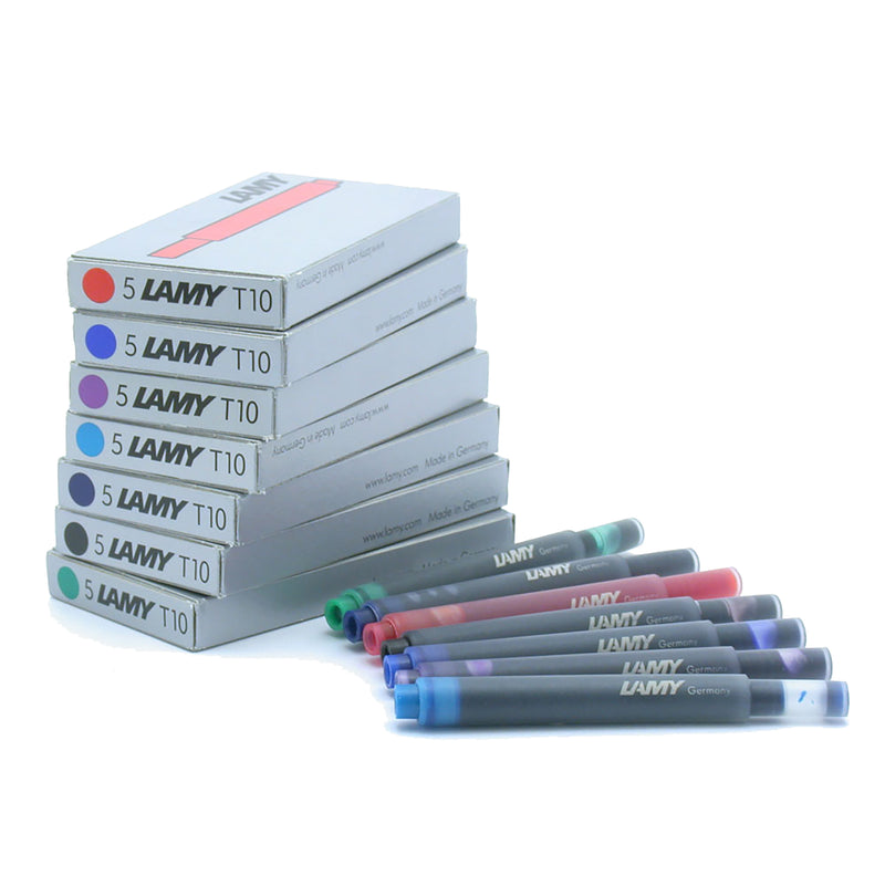 Lamy T10 inktpatronen | 12 kleuren - P.W. Akkerman Den Haag