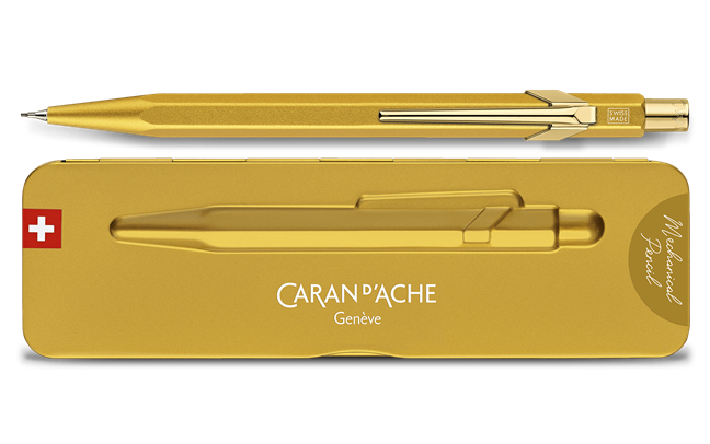 Caran d'Ache 844 Goldbar vulpotlood