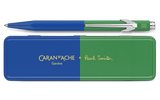 Caran d'Ache Paul Smith 849 Cobalt Blue & Emerald Green balpen - P.W. Akkerman Den Haag