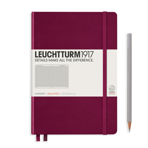 Leuchtturm1917 notitieboek Medium (A5) ruitjes