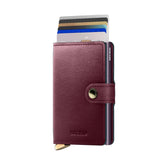 Secrid Premium Mini Wallet. Dusk Bordeaux
